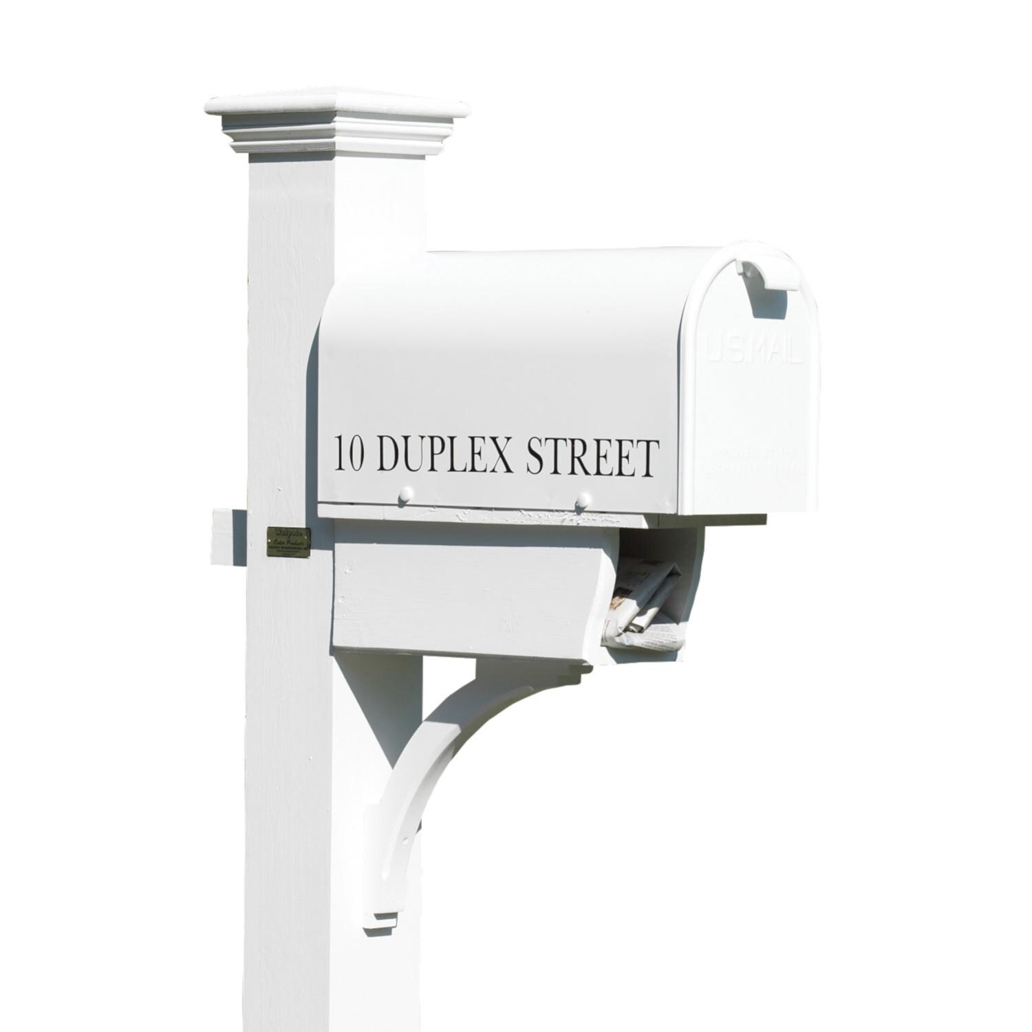 Lazy Hill Farm Designs Duplex Cedar Mailbox Post By Good Directions