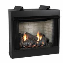 White Mountain Hearth By Empire Breckenridge Deluxe 32-Inch Flush Front Vent Free Firebox W/ Refractory Liner - VFD32FB2MF image