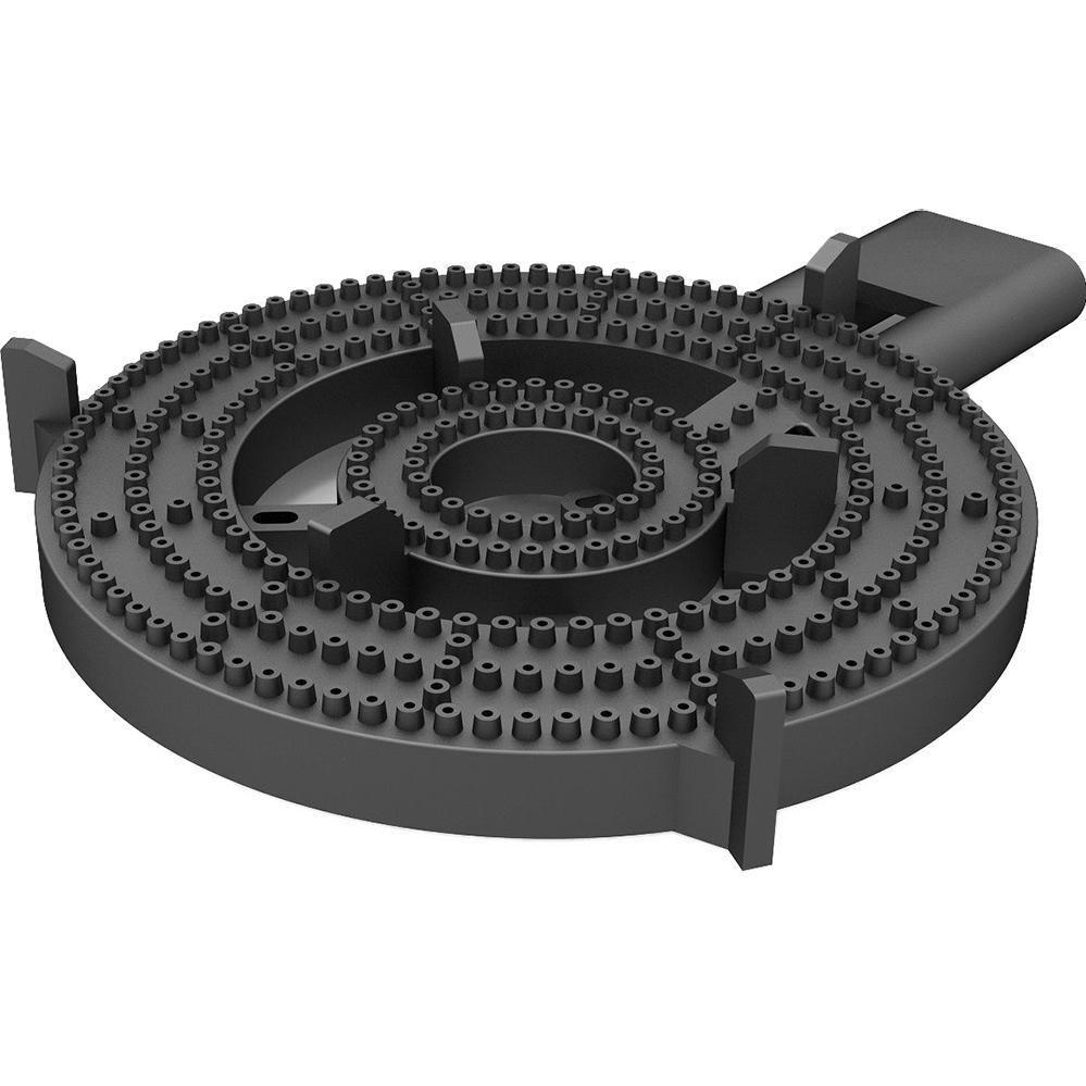 My Hibachi BBQ Flattop Grill - Commercial Grade Cast Iron Double Burner Detail View thumbnail
