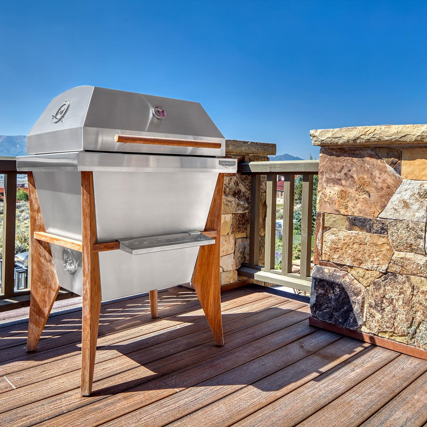 Kalamazoo KSHOK430 Shokunin Kamado Grill - On Balcony thumbnail