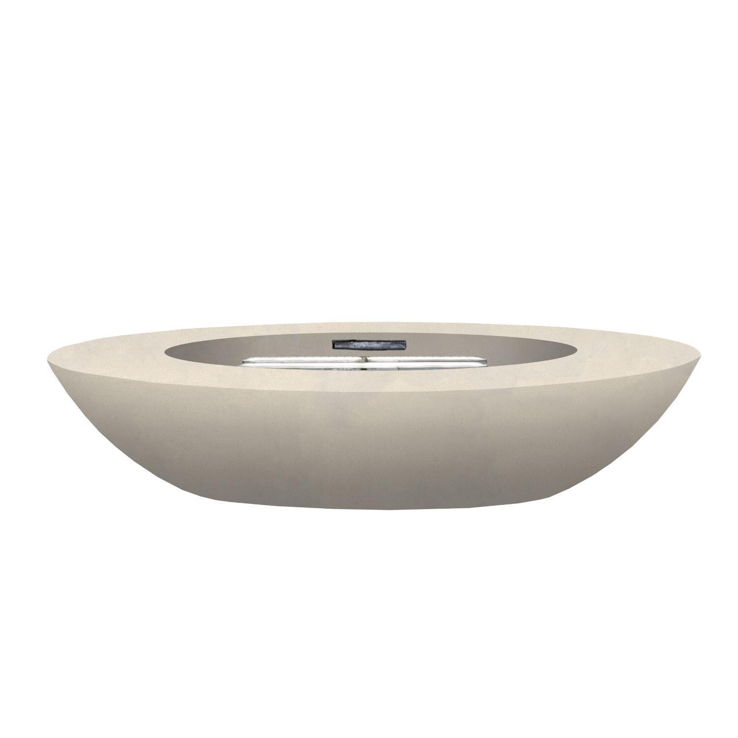 Prism Hardscapes SCPH-707-6LP Ovale 79-in Propane Fire Bowl - White Background thumbnail