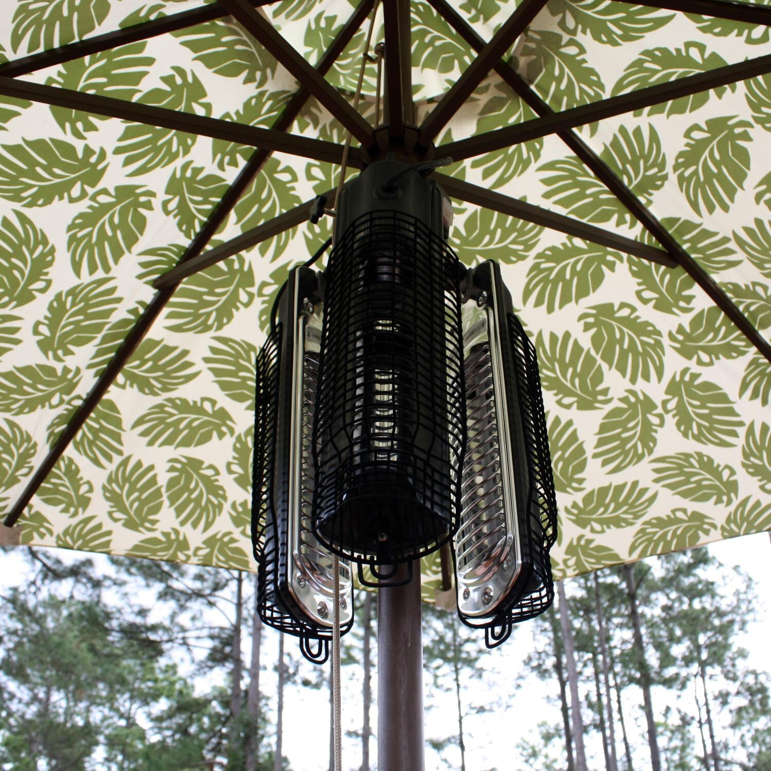 Fire Sense Umbrella Style Patio Heater - Closed thumbnail