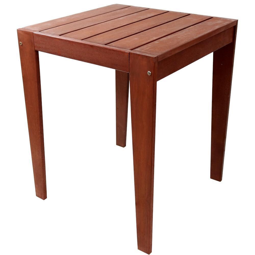 Ultimate Patio 23 3/4-Inch Meranti Wood Outdoor Table - Full View thumbnail
