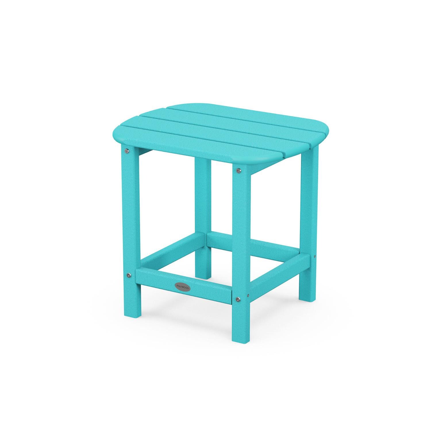 POLYWOOD PWS697-1-AR Classic Adirondack 3-Piece Set W/ South Beach 18-Inch Side Table - Side Table thumbnail