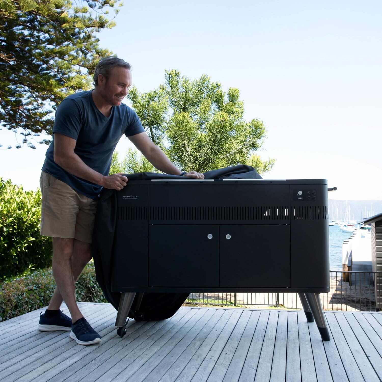 Everdure HBC2COVER Long Grill Cover For FURNACE 52-Inch Propane Grill - Covering thumbnail