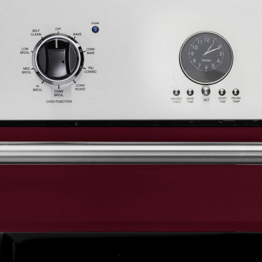 Viking Professional 5 Series Premiere 30-Inch Convection Electric Oven - Close-up of Controls thumbnail