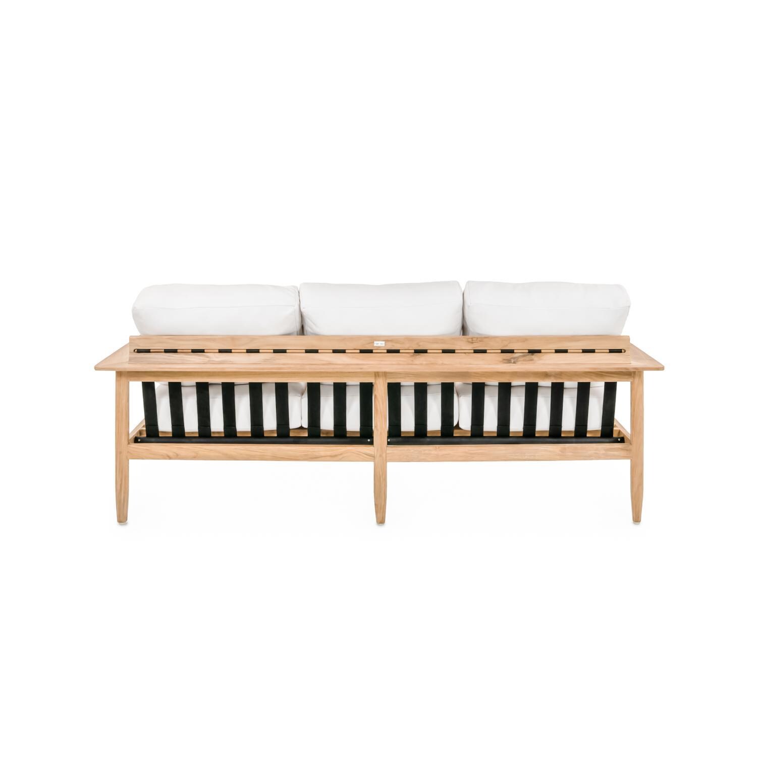 Teak + Table Ibiza Sofa in Natural - Back - White Background thumbnail