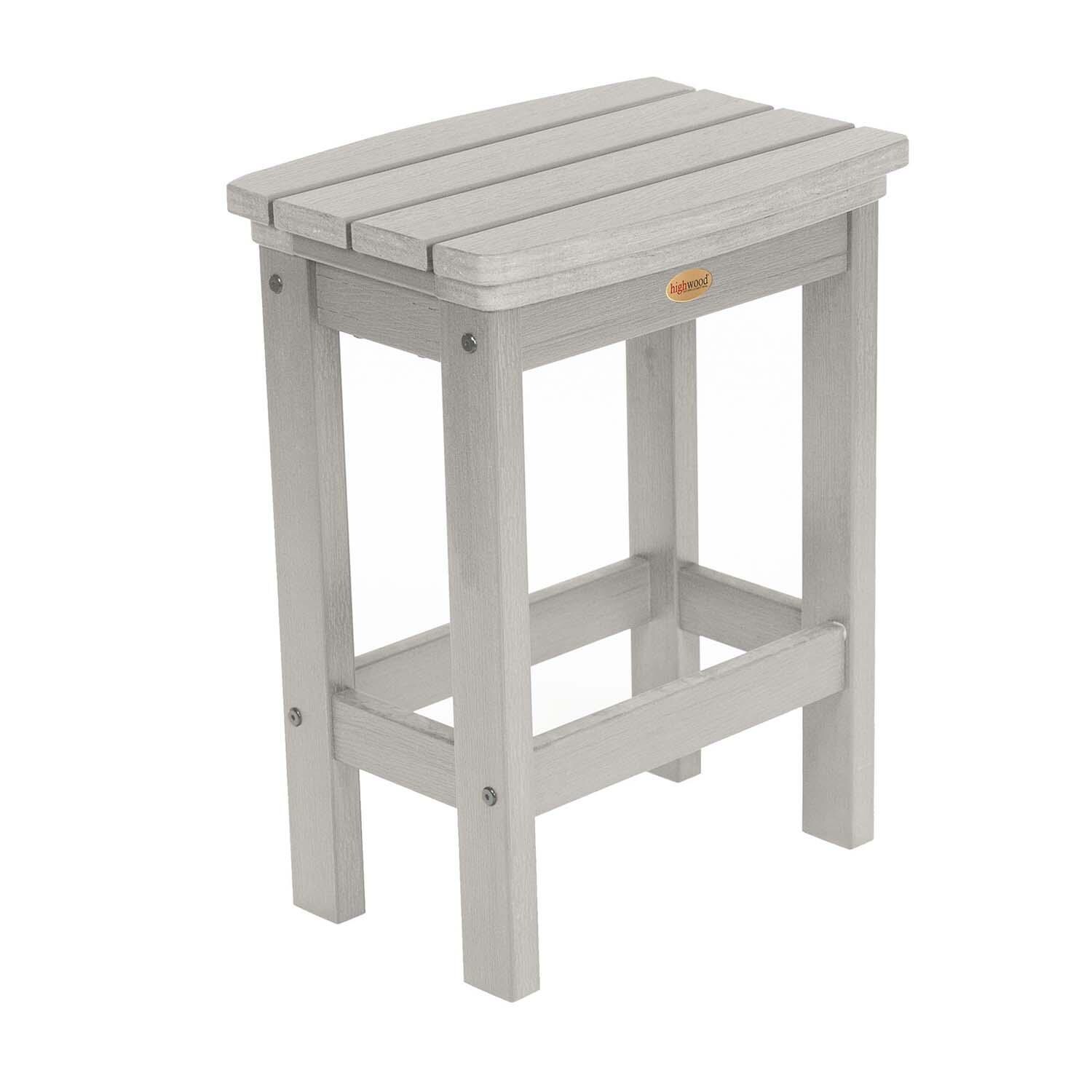 Hart Lane 3 Pc Recycled Plastic Counter Height Dining Stool in Whitewash By Lakeview - White Background thumbnail