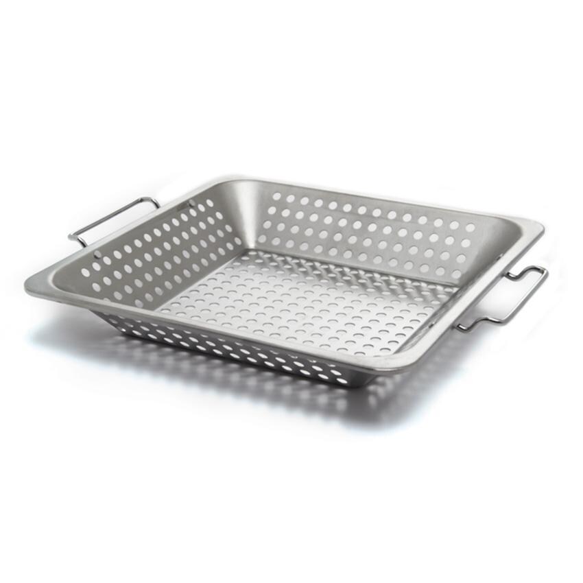 GrillPro Stainless Steel Square Wok Grill Topper