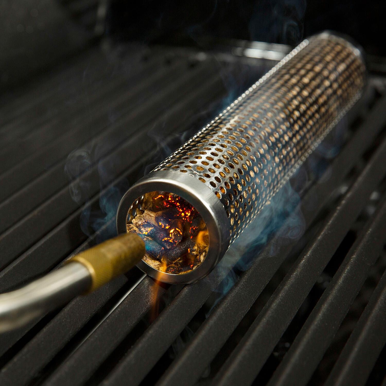 GrillPro Pellet Tube w/ Brush - 00181 - Lighting - Lifestyle thumbnail
