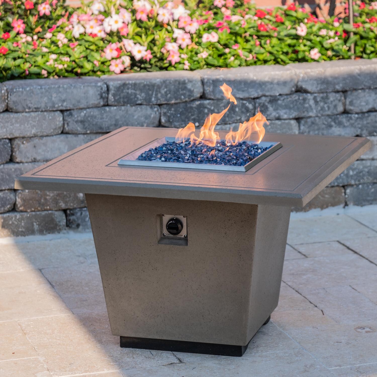 American Fyre Designs Cosmopolitan 36 Inch Square Propane Gas Fire