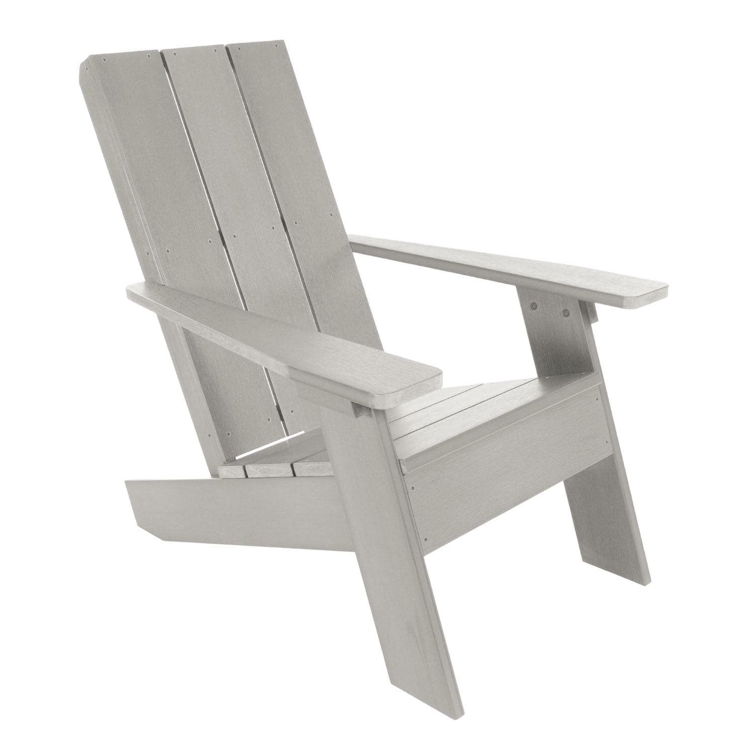 Lakeview Classical Cove Modern Adirondack Chair - Harbor Gray - On White thumbnail
