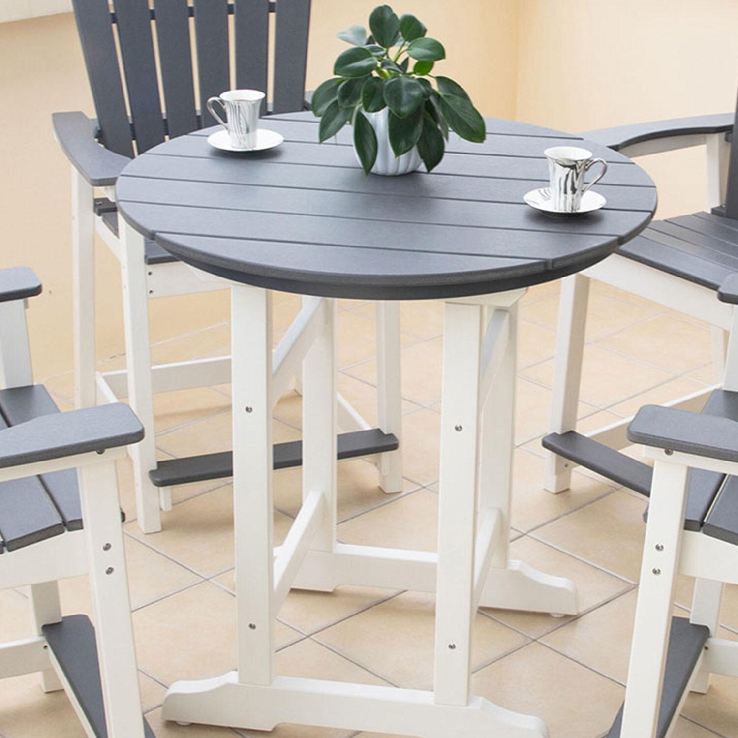 Estatewood 35 Inch Polyresin Bar Table by Lakeview Outdoor Designs