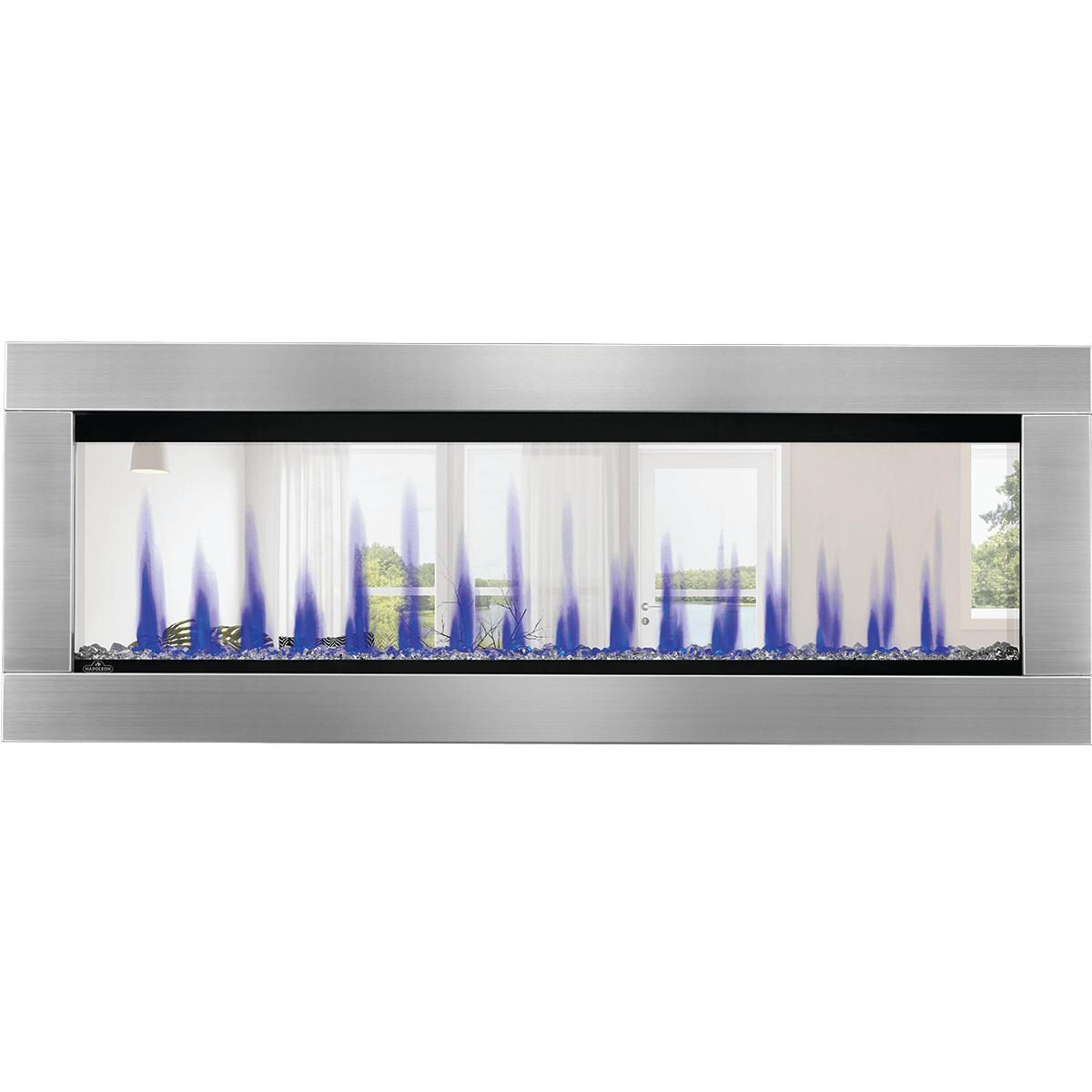 Napoleon NEFBD50HE 50-Inch CLEARion See-Thru Built-In Electric Fireplace - See Through Purple W/ Optional Stainless Steel Trim Kit thumbnail