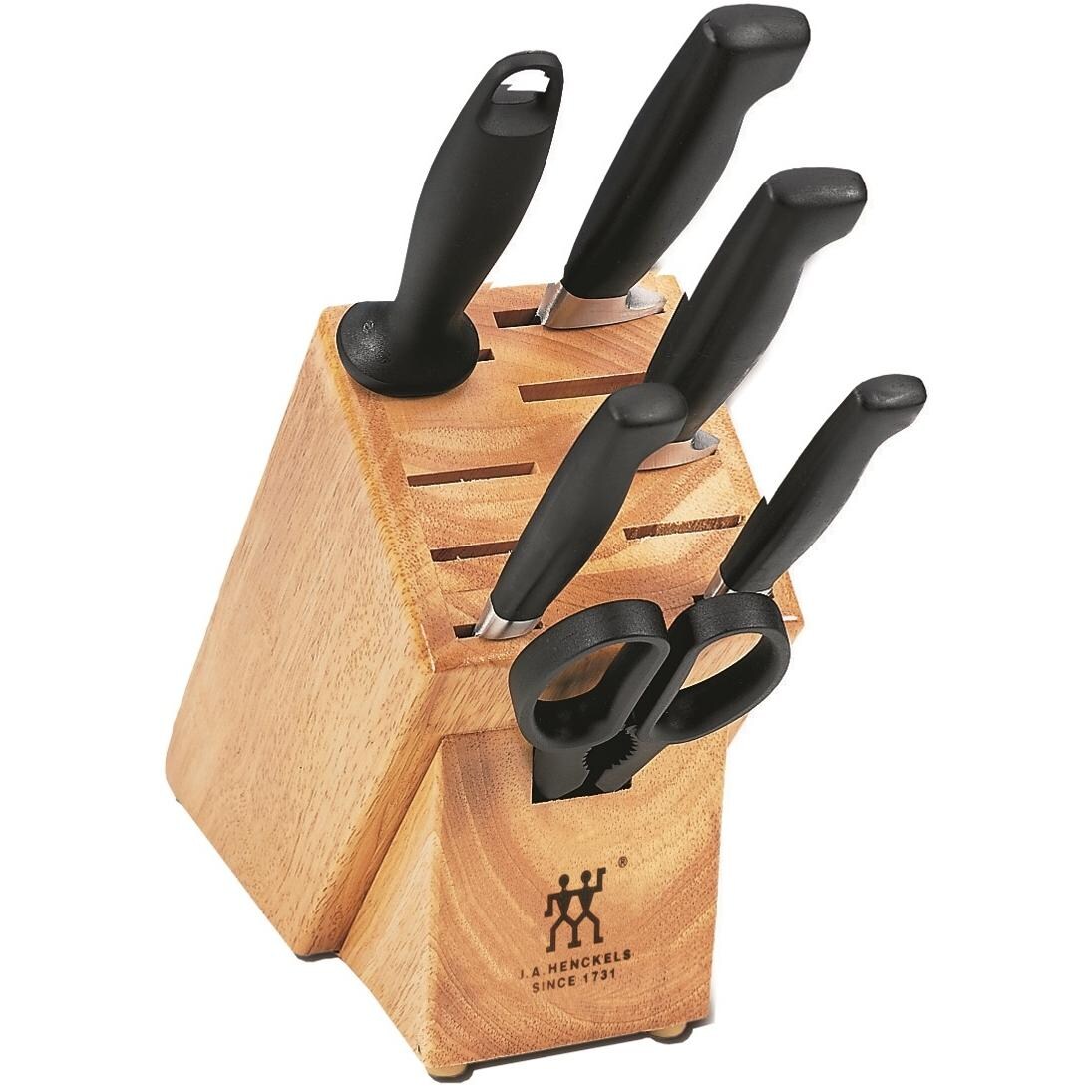 Zwilling J.A. Henckels Four Star 7-Piece Knife Block Set