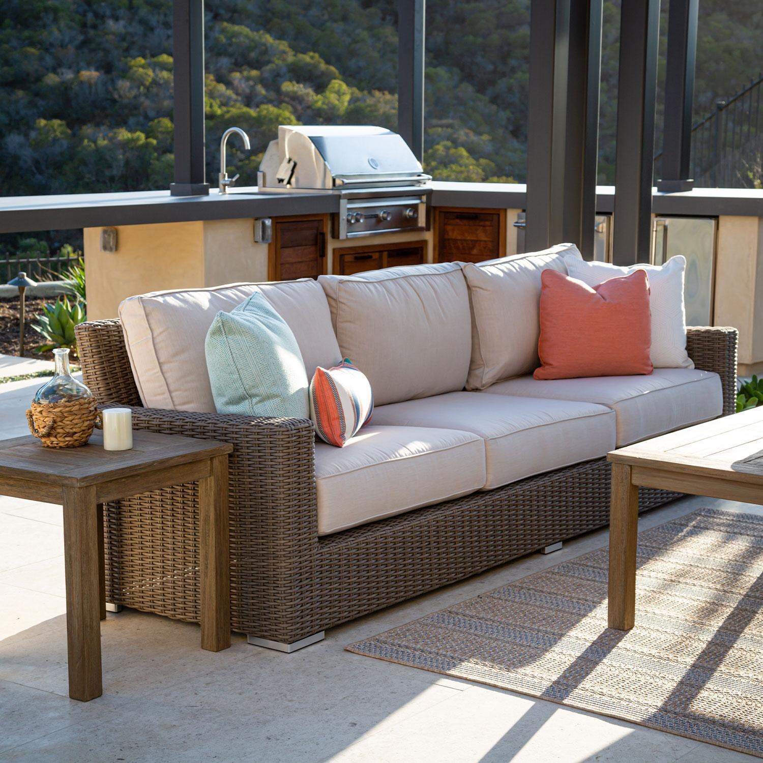 Coronado 4 Pc Sofa Seating Set By Sunset West - Sofa (Two Included) - Lifestyle thumbnail