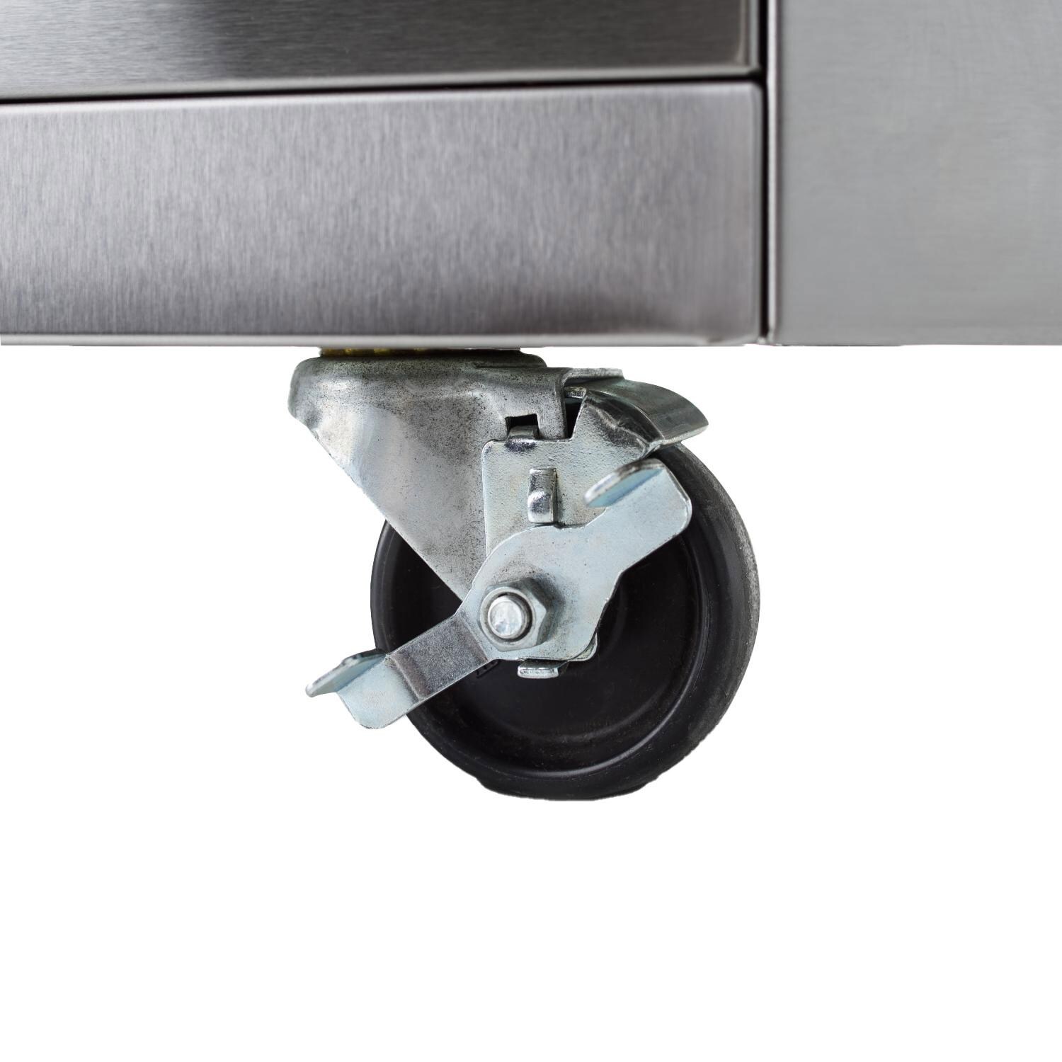 Blaze BLZ-3PRO-LP Professional LUX 34-Inch 3-Burner Propane Grill With Rear Infrared Burner - Wheels