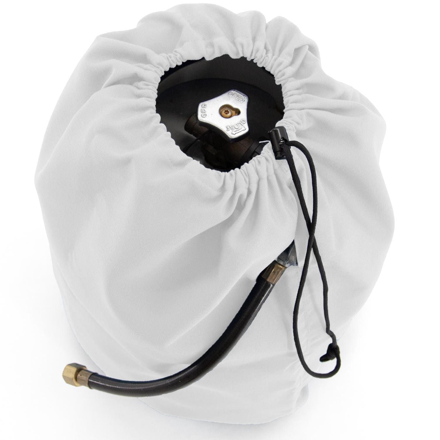 Signature Series Propane Tank Cover by BBQGuys - In Use Above thumbnail