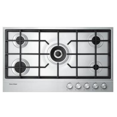 Fisher Paykel 36-Inch 5-Burner Natural Gas Drop-In Cooktop - CG365DNGX1