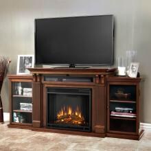 Real Flame Calie 67-Inch Electric Fireplace Entertainment Center - Dark Espresso - 7720E-DE image