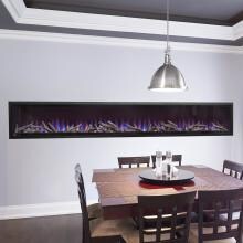 Napoleon Alluravision Deep 100-Inch Wall Mount Electric Fireplace - NEFL100CHD