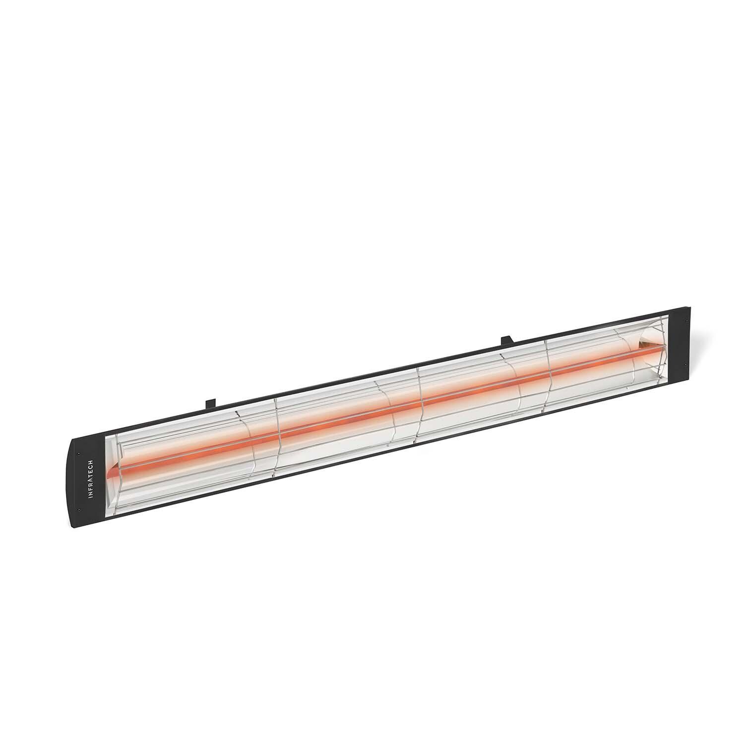 Infratech C3024BL C-Series 61 1/4-Inch 3000W Single Element Electric Infrared Patio Heater - White Background thumbnail