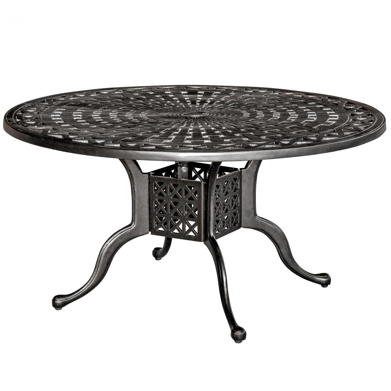 Classique 42-Inch Round Cast Aluminum Patio Coffee Table By Lakeview Outdoor Designs thumbnail