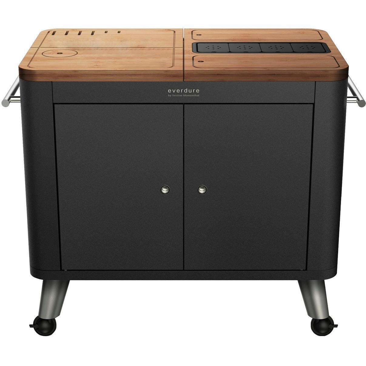 Everdure HBPK Indoor/Outdoor 40-Inch Mobile Prep Kitchen - Graphite thumbnail