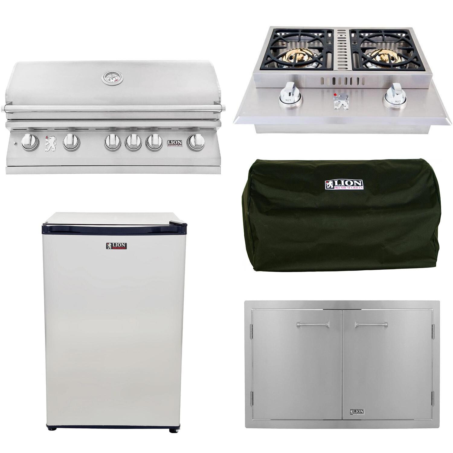 Lion L90000 4-Piece 40-Inch Propane Gas Outdoor Kitchen Package thumbnail