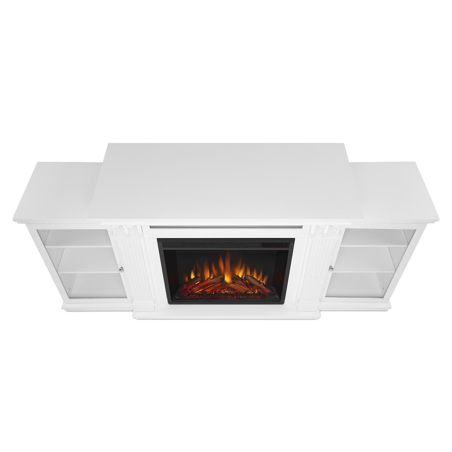 Real Flame 7720EW Calie 67Inch Electric Fireplace Entertainment