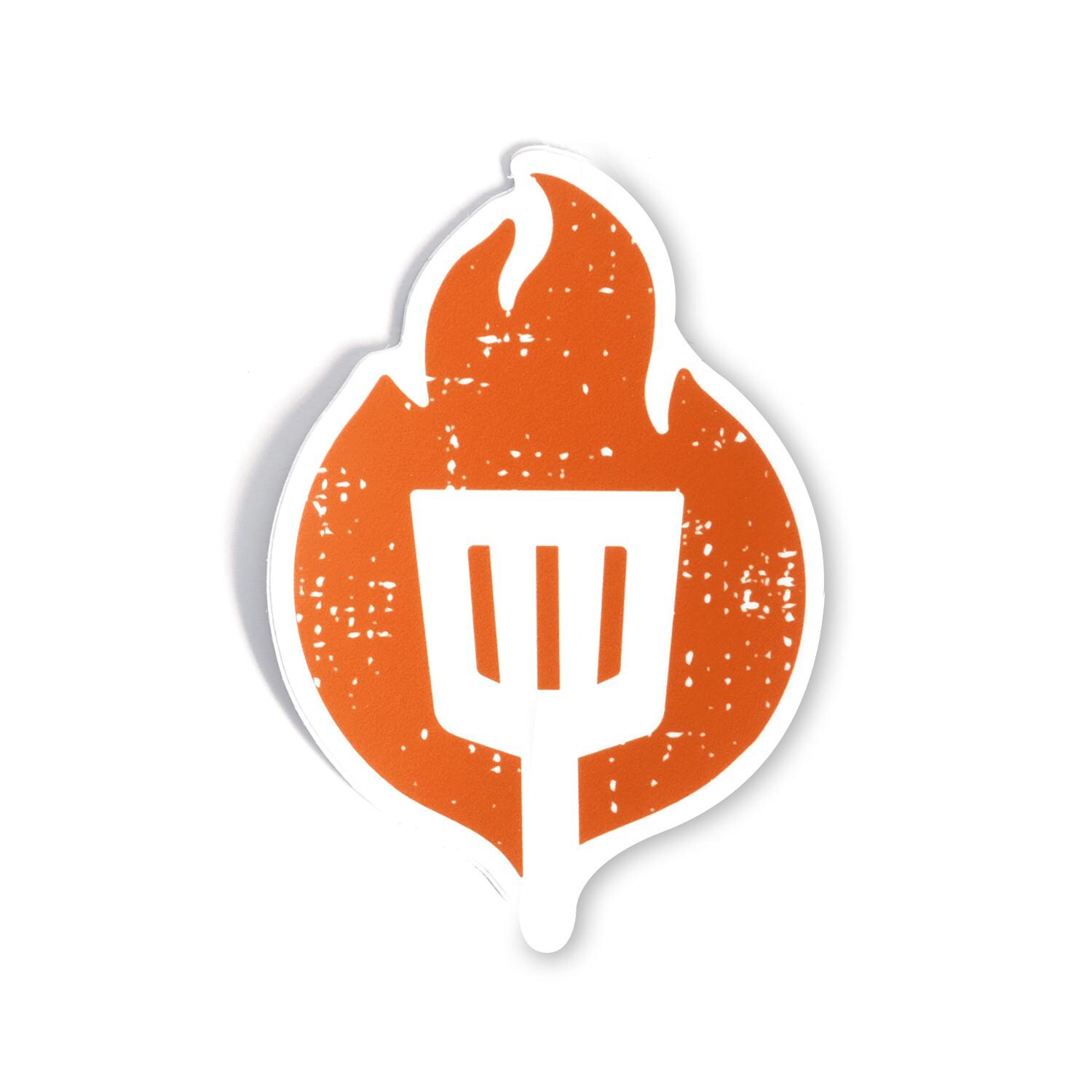 BBQGuys Flamebeau Vinyl Sticker - BBQSTK-FLAMB - Flambeau Vinyl Sticker thumbnail
