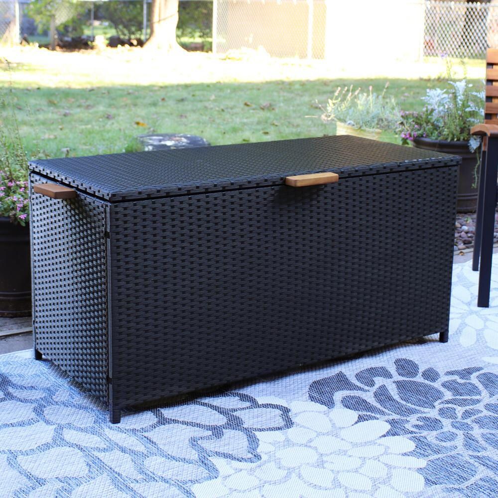 Ultimate Patio Indoor/Outdoor Resin Rattan Deck Box thumbnail