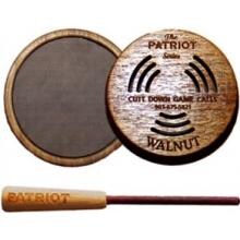 Cutt Down Game Calls WALNUT PATRIOT Custom Pot Friction Call GLASS image