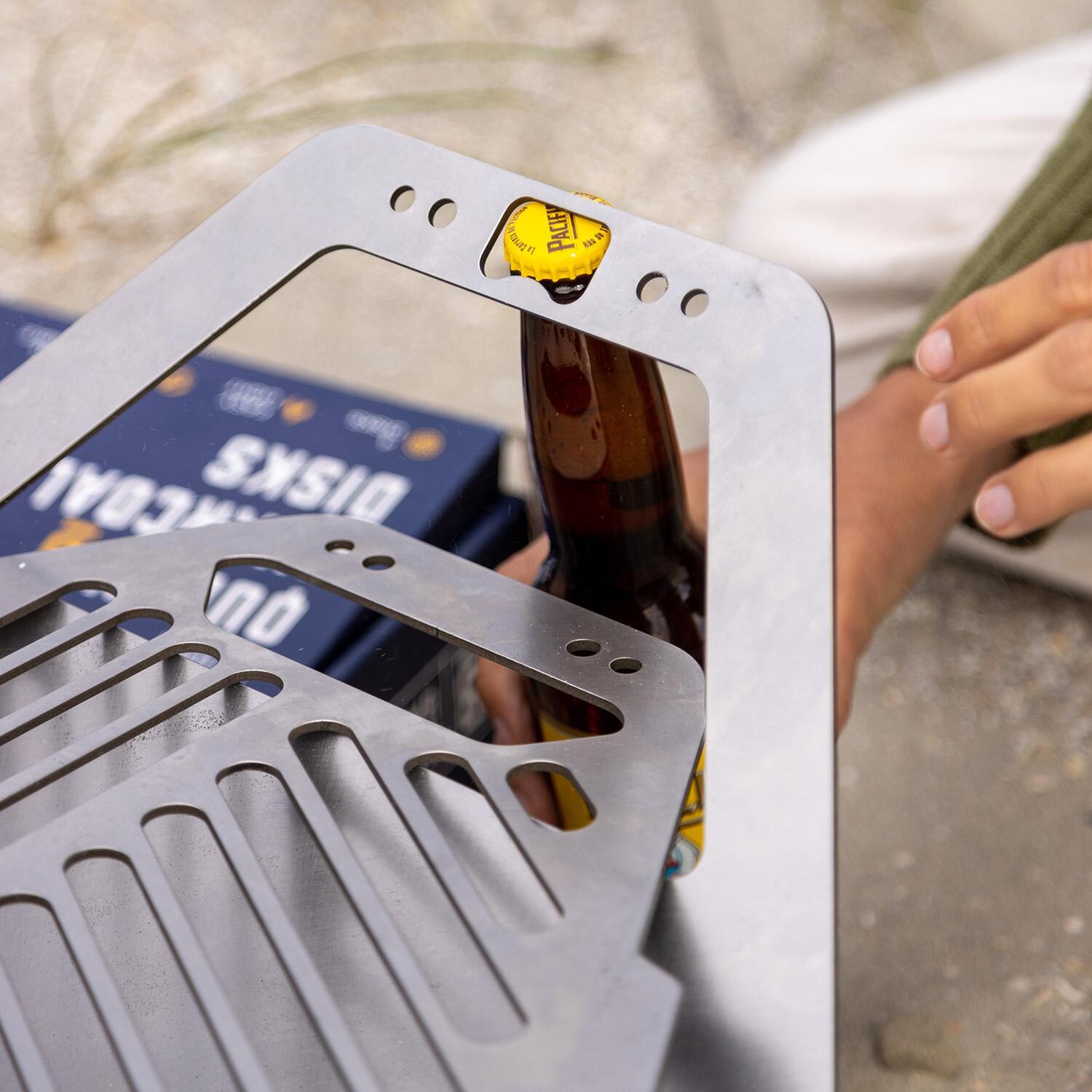 Burch Barrel FP-SS Flat Packer Grill - Bottle Opener thumbnail