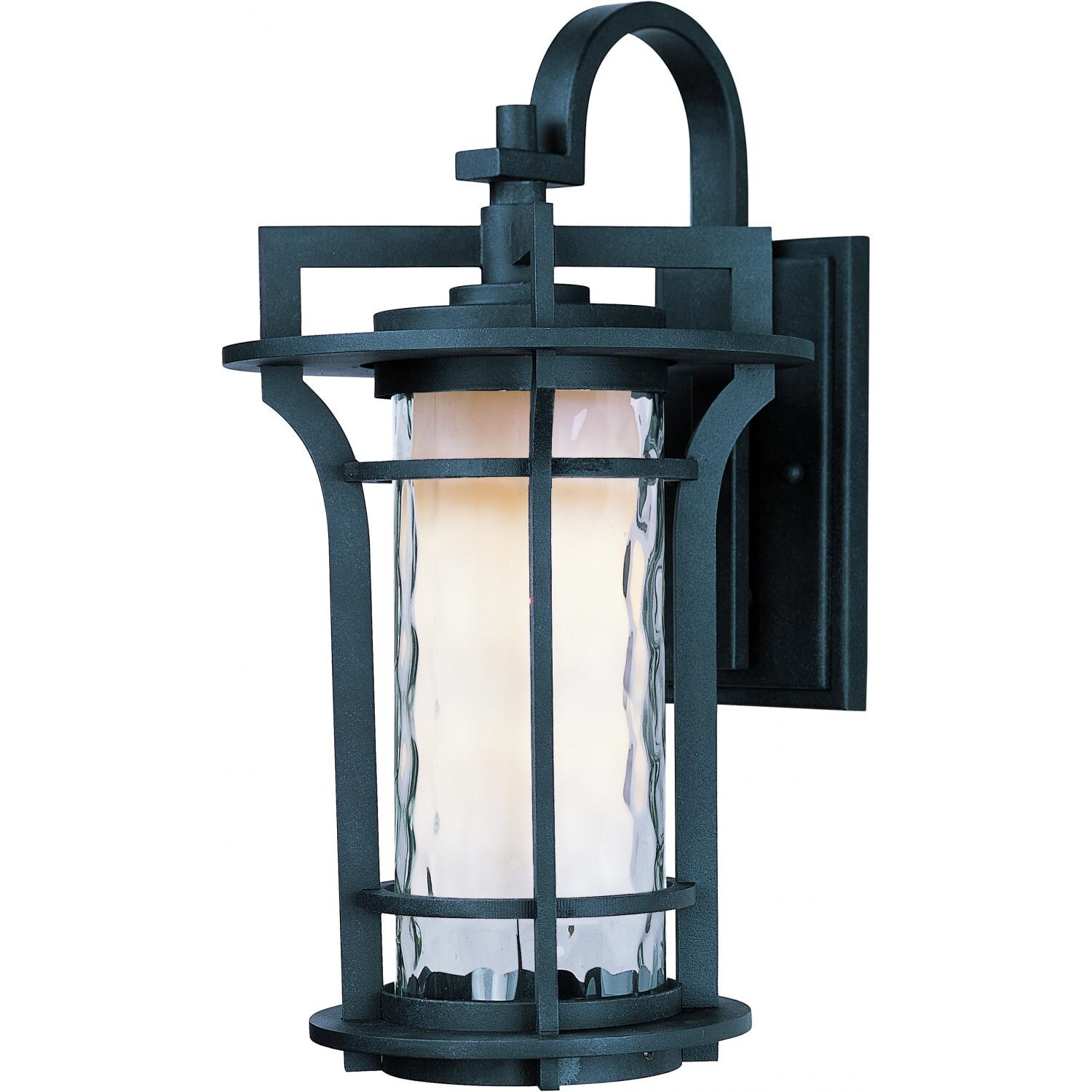 Maxim Oakville 30485WGBO 100W 17-Inch One Light Outdoor Wall Light - Black Oxide thumbnail