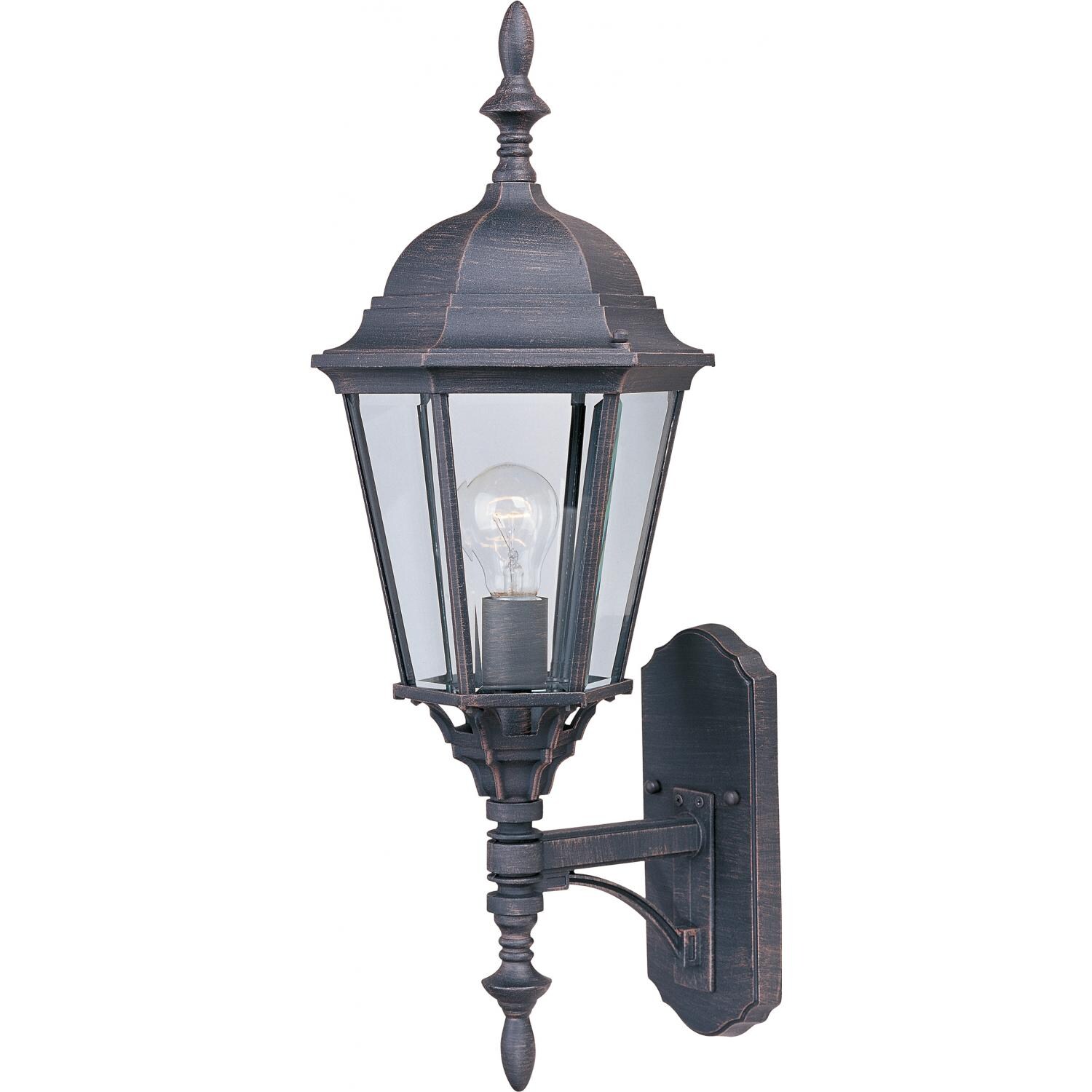 Maxim Westlake One Light 24-Inch Outdoor Wall Light - Rust Patina - 1003RP