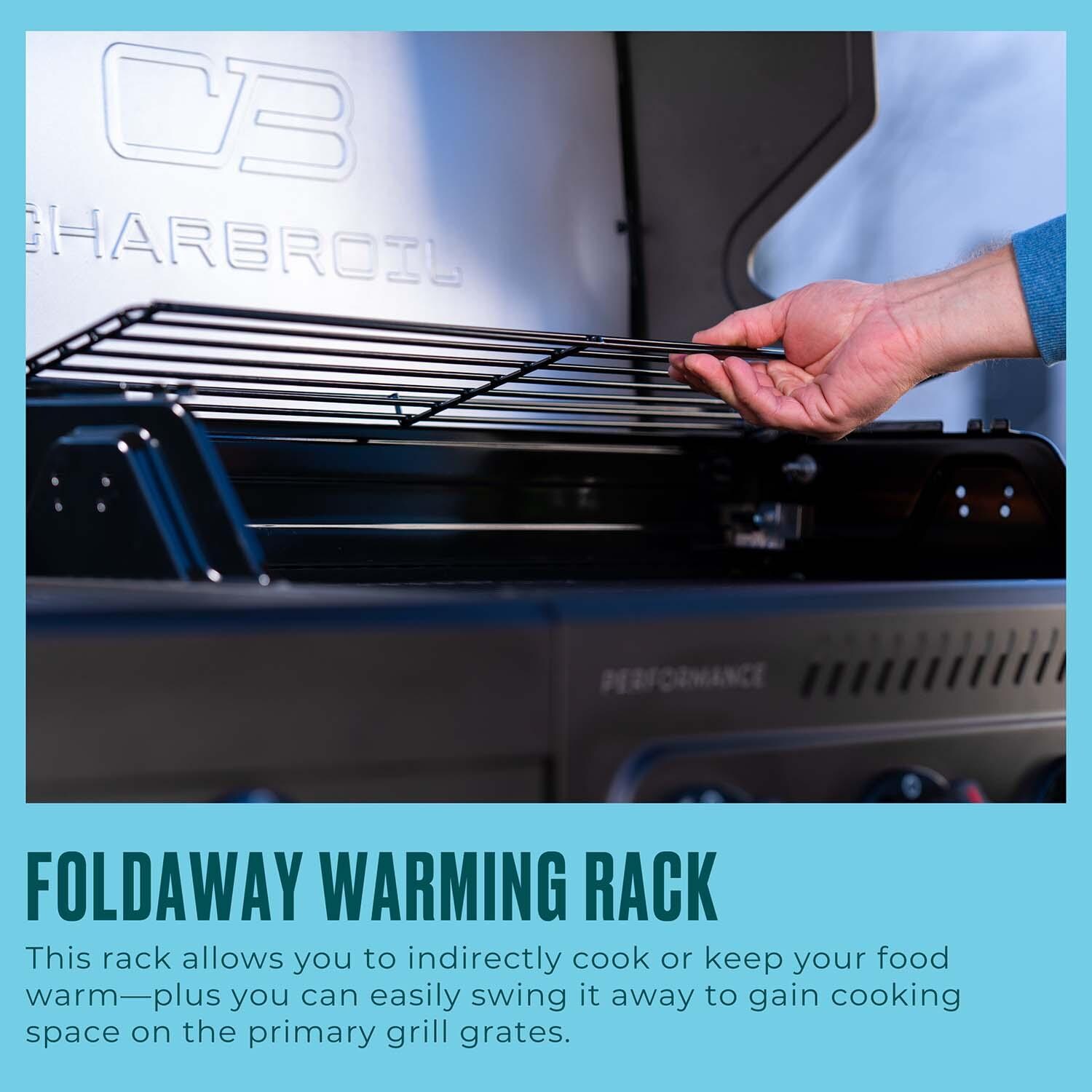 Charbroil 463463025 5-Burner Propane Grill - Black - Key Features - Detail thumbnail