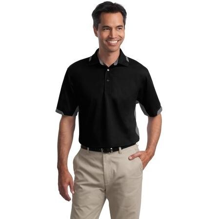 Port Authority Dry Zone Colorblock Ottoman Polo Shirt