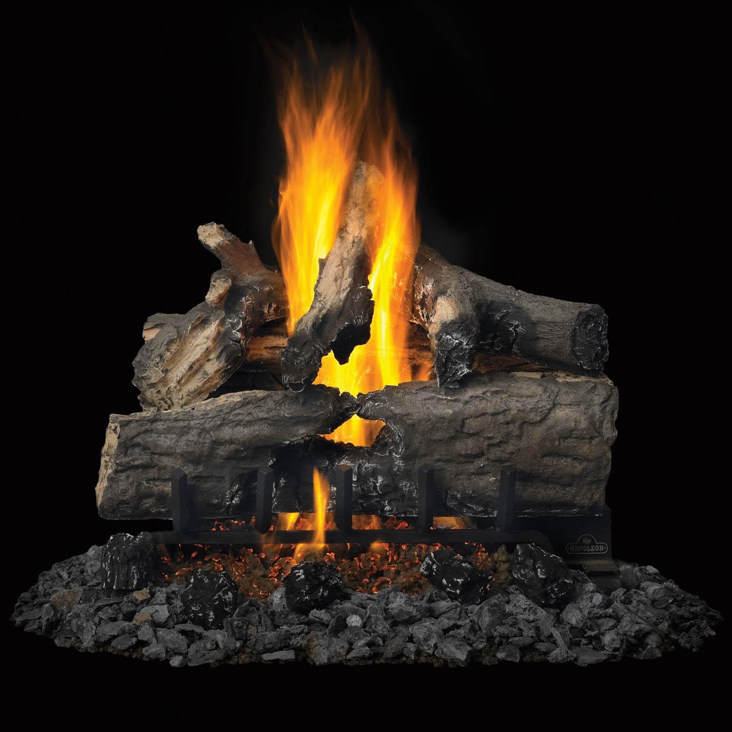 Napoleon 22-Inch Reversible Vented Gas Log Set With Electronic Ignition - Tree Bark View thumbnail