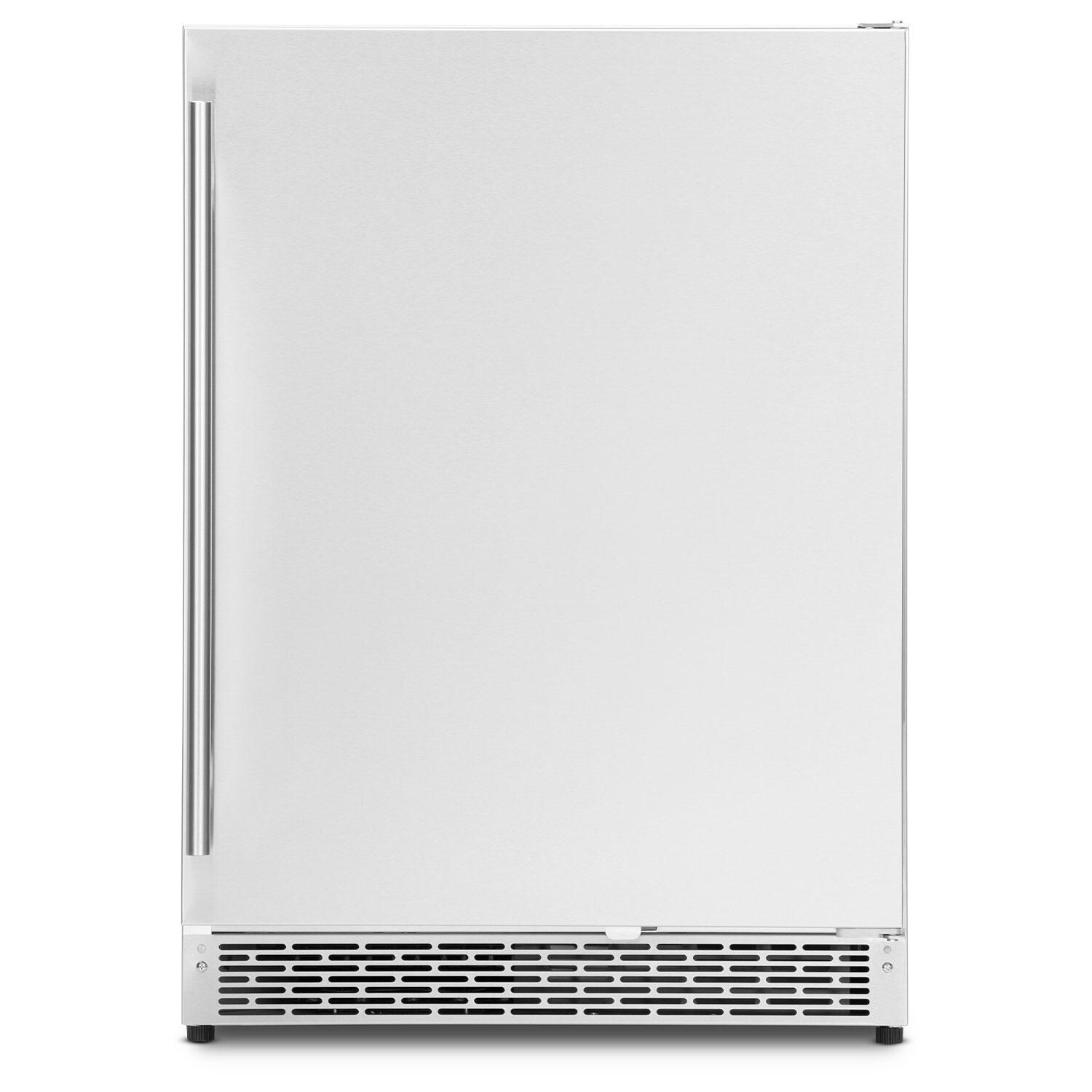 Napoleon NFR055OUSS-1 24-in 5.5 Cu. Ft. Outdoor Rated Refrigerator - Door Closed - Front View - White Background thumbnail