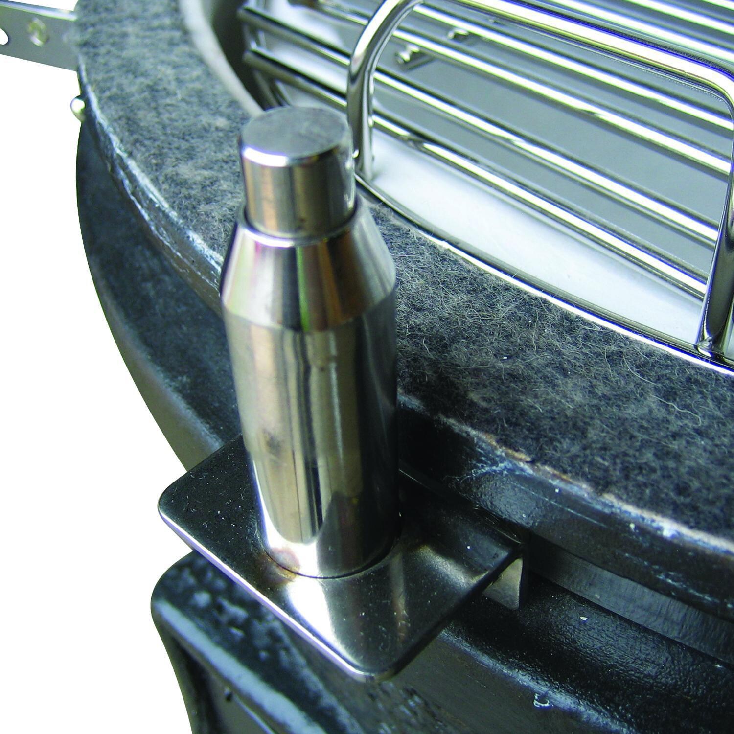 Vision C-R4C1F1-H Professional C-Series Ceramic Kamado Grill - Red - Soft Close thumbnail