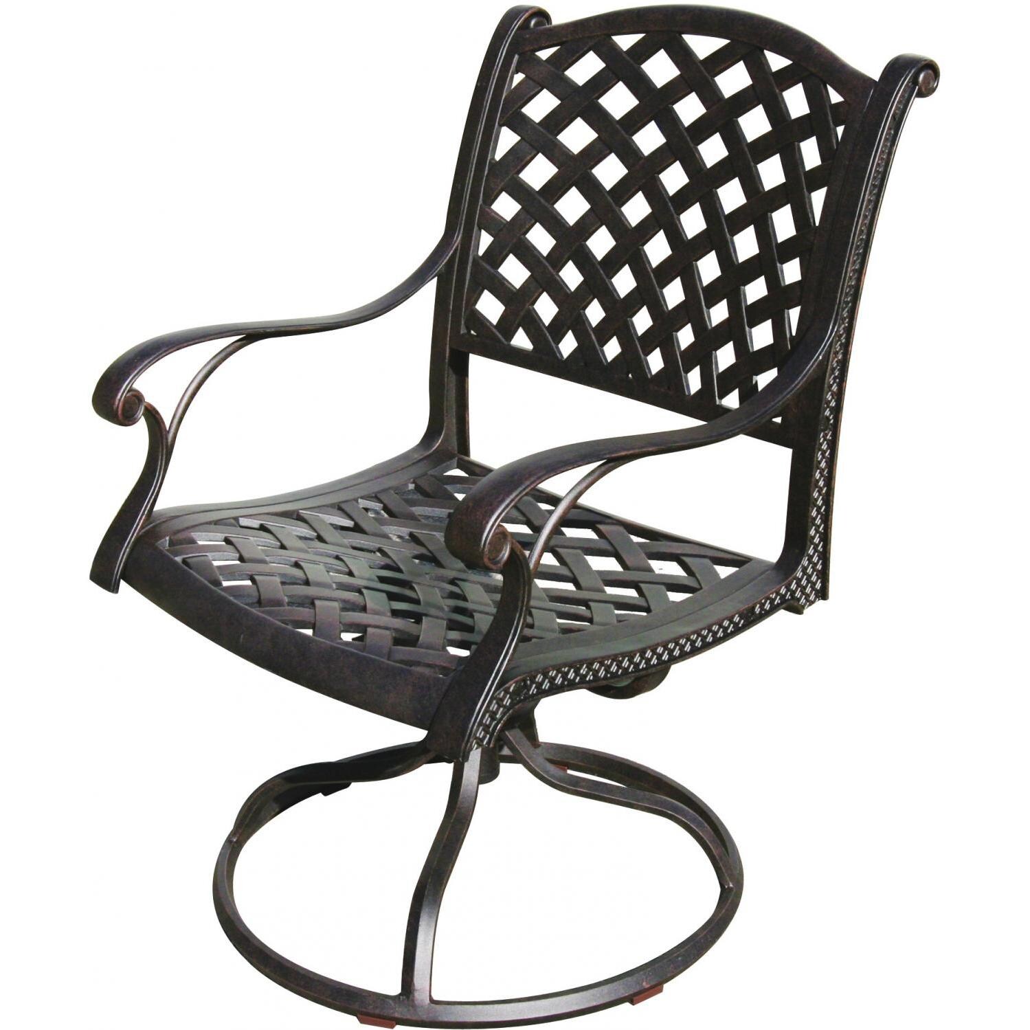 Darlee Nassau 11 Piece Cast Aluminum Patio Dining Set Ultimate