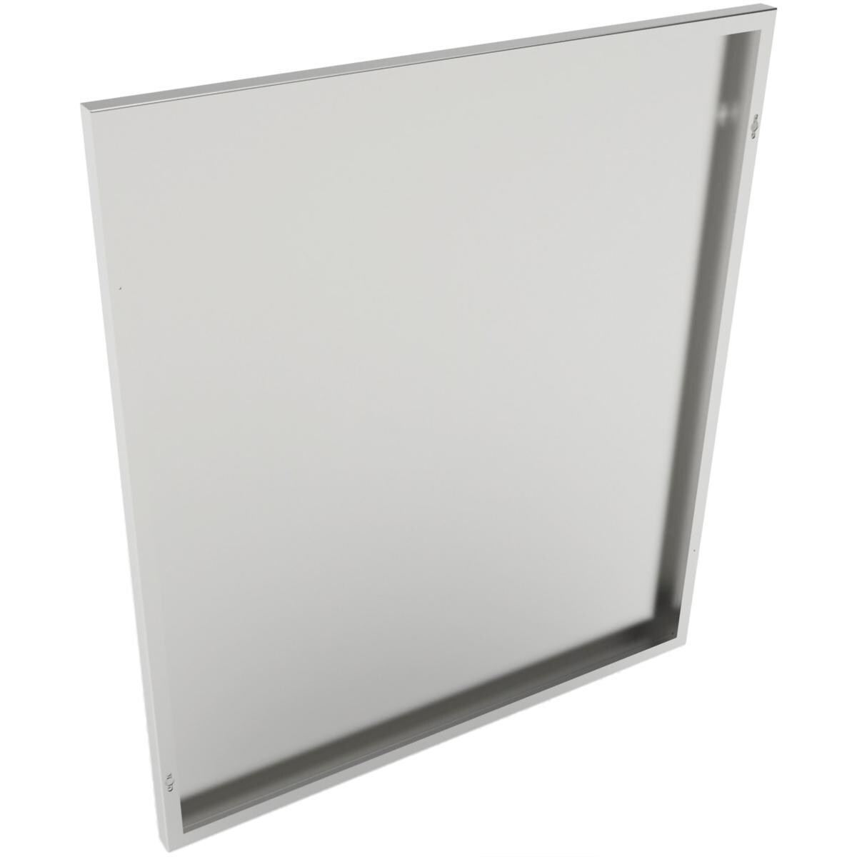 Sunstone SCC27EP 27-in Outdoor Kitchen Island Cabinet End Panel - Panel Backside - White Background thumbnail