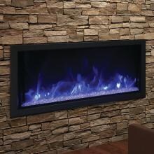 Amantii Panorama Series Extra Tall, Deep 50-Inch Built-In Electric Fireplace - Indoor/Outdoor - BI-50-DEEP-XT