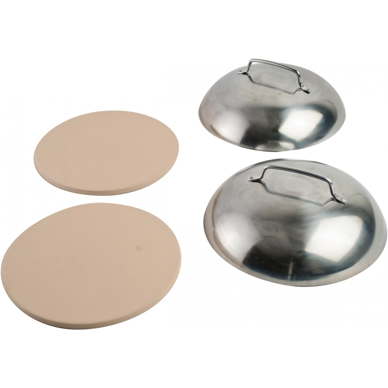 Pizzacraft Pizza Stone Set With Dome Lids thumbnail