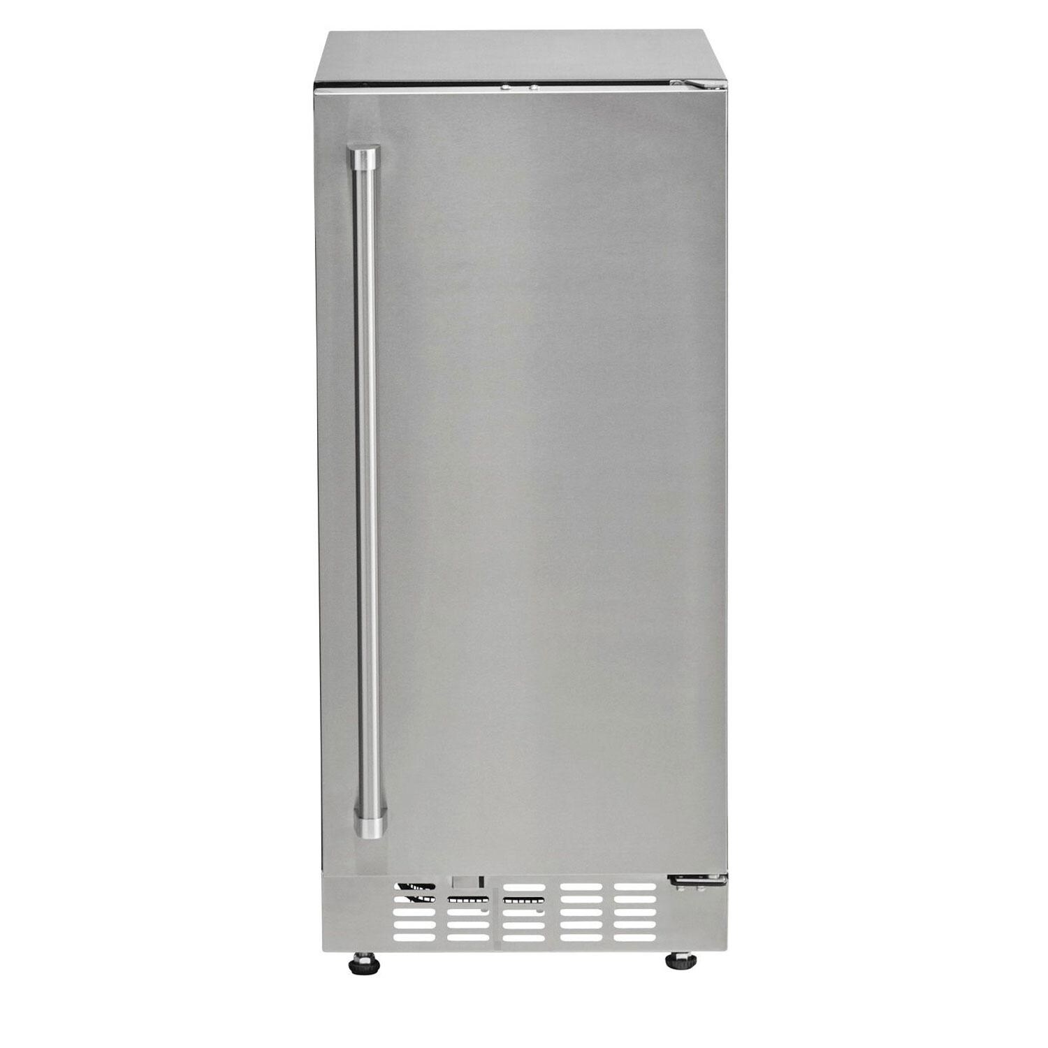 Coyote Outdoor Living C115R-S 15 Inch Built-In Refrigerator - Front - White Background thumbnail