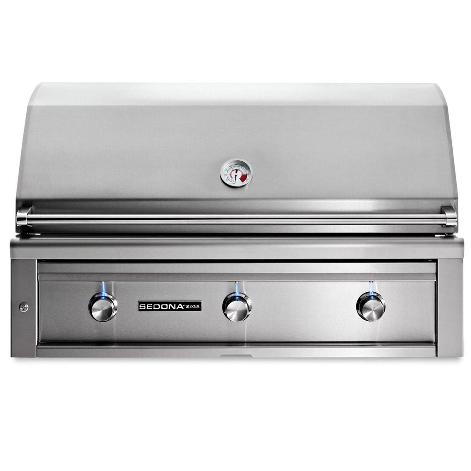 Lynx Sedona 42 Inch Built-In Propane Grill w/ Three SS Tube Burners - L701-LP