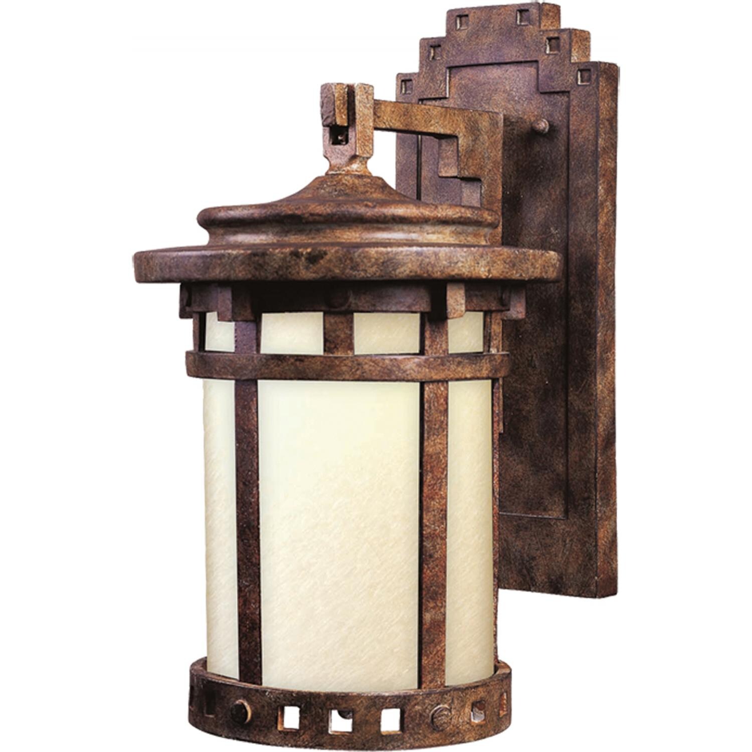 Maxim Santa Barbara One Light 16-Inch LED Outdoor Wall Light - Sienna - 55034MOSE image