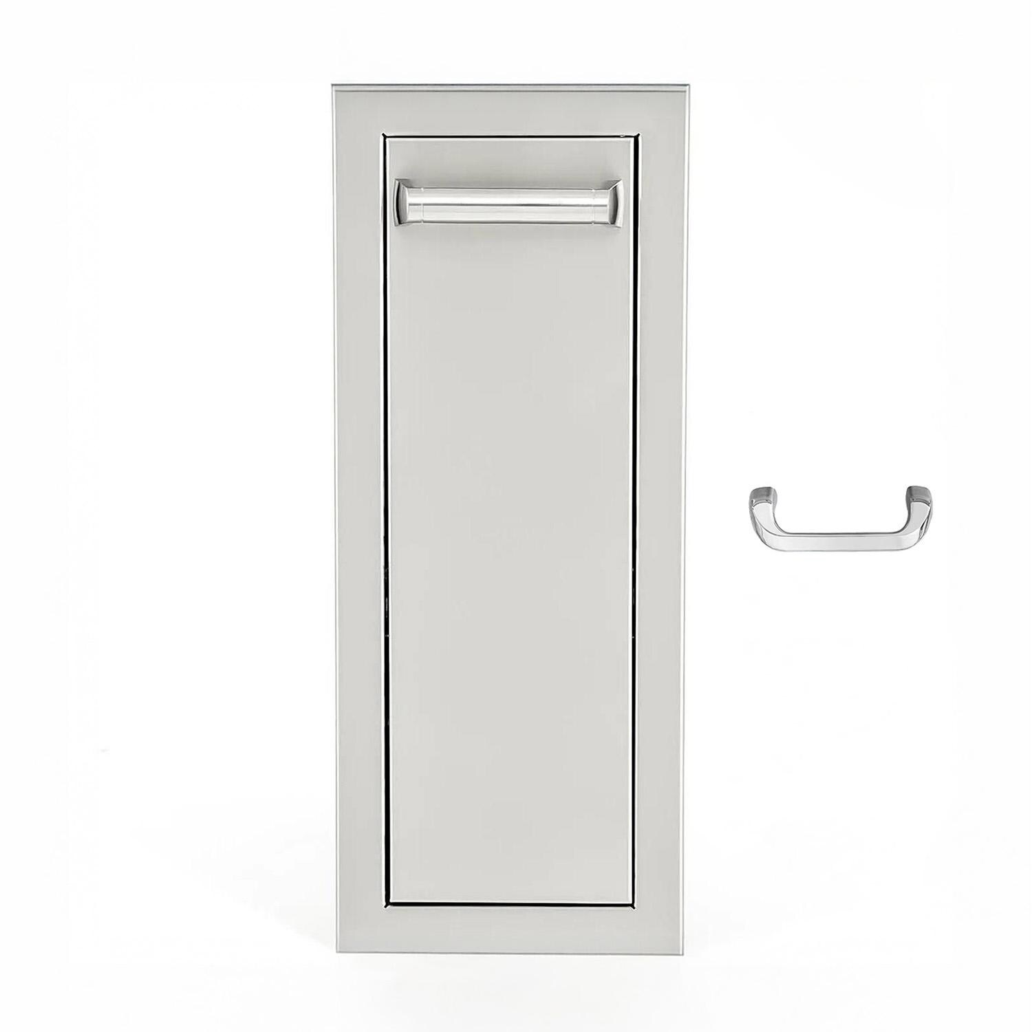 BBQGuys Signature 8-in Stainless Steel Spice Rack - Included Handles - White Background thumbnail