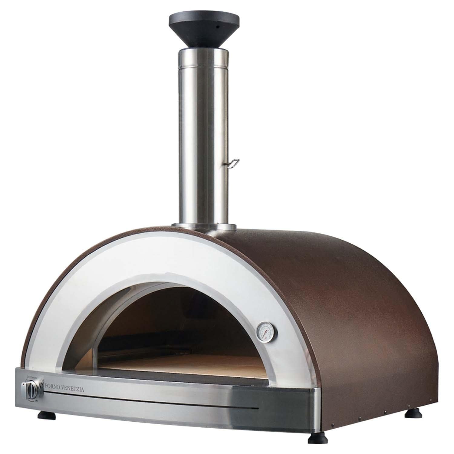 Forno Venetzia Torino 225 Countertop Hybrid Natural Gas Pizza Oven - Copper - FVTOR225-G-NG-C